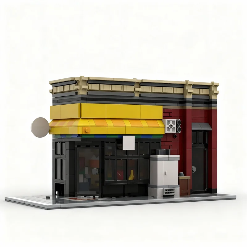 693PCS MOC Hero Movie Spider Deli Ground Floor Model Premium Display Building Blocks DIY Creative Home Decor Gift Collectible
693PCS MOC Hero Movie Spider Deli Ground Floor Model Premium Display Building Blocks DIY Creative Home Decor Gift Collectible