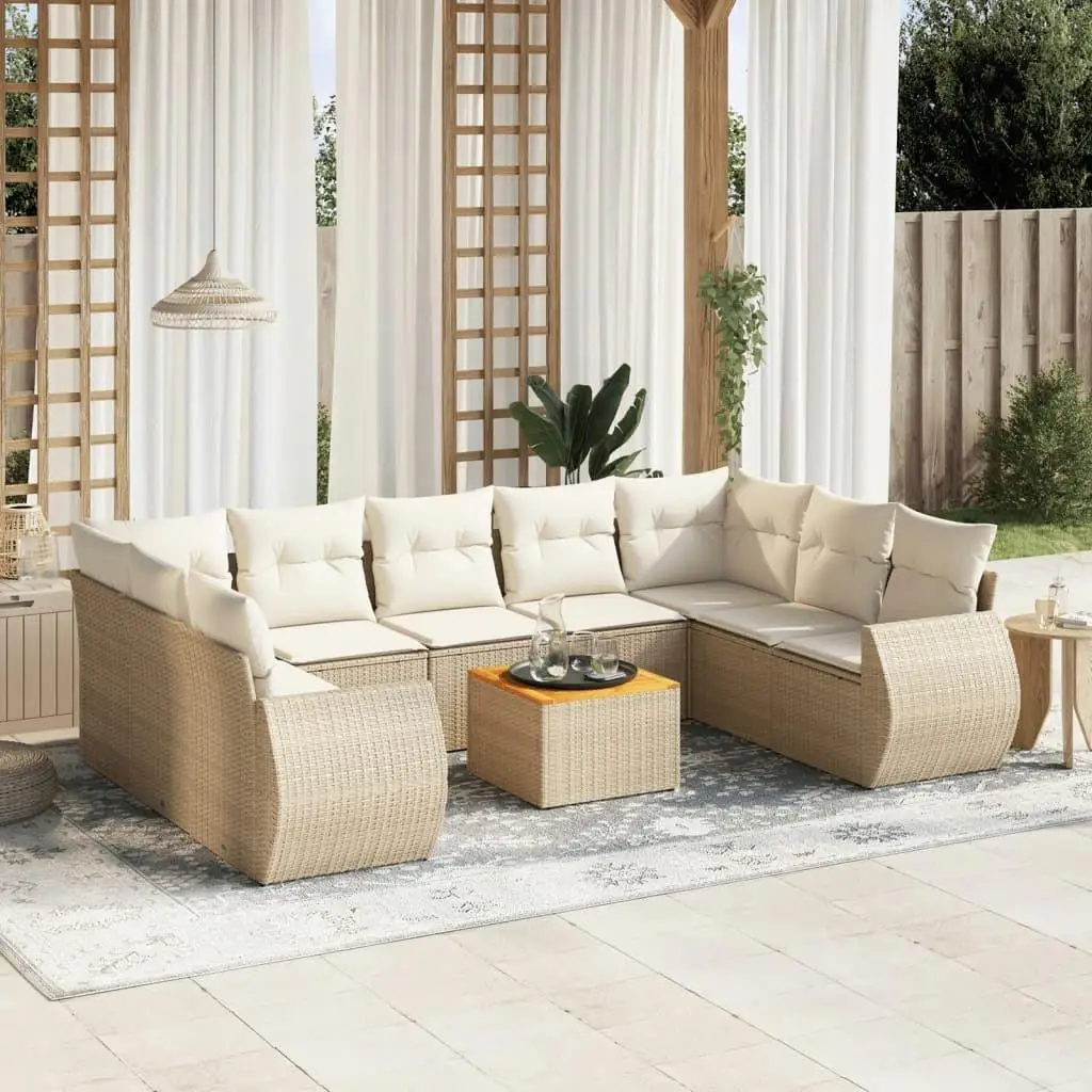 Cozy Beige Garden Sofa Set Outdoor Lounge Furniture with Cushions for Patio and Backyard Seating
Cozy Beige Garden Sofa Set Outdoor Lounge Furniture with Cushions for Patio and Backyard Seating