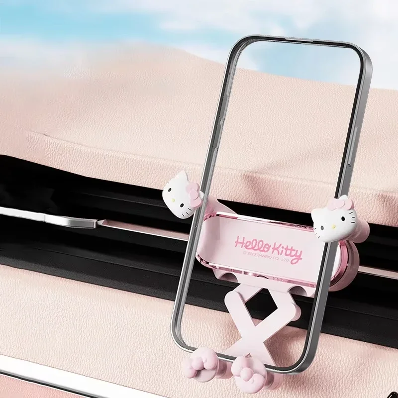 Sanrio Car Navigation Mobile Phone Stand Gravity Sensing Fixture Cartoon Navigation Stand Hello Kitty Auto Accessories Gift
Sanrio Car Navigation Mobile Phone Stand Gravity Sensing Fixture Cartoon Navigation Stand Hello Kitty Auto Accessories Gift
