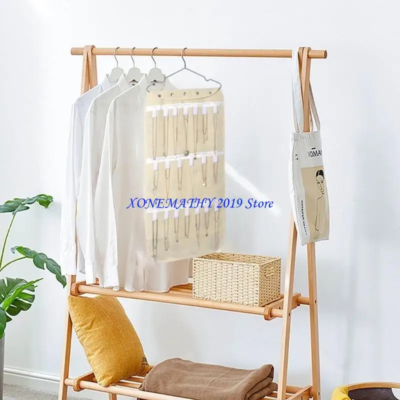 F42F Dustproof Hanging Jewelry Bag for Rings, Earrings, Necklaces, Bracelet
F42F Dustproof Hanging Jewelry Bag for Rings, Earrings, Necklaces, Bracelet