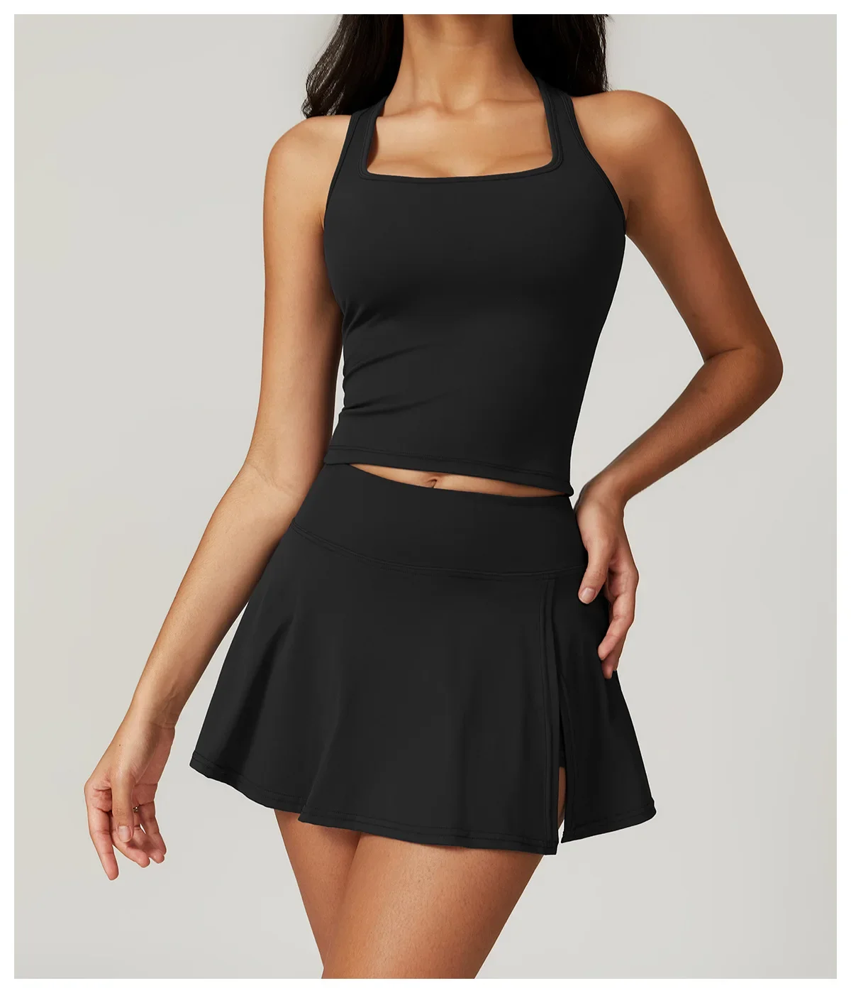 2025 Trendy Active Skirt for Women Tennis Running Yoga Quick Dry Material Slim Fit Anti UV Sun Protection with Side Pockets
2025 Trendy Active Skirt for Women Tennis Running Yoga Quick Dry Material Slim Fit Anti UV Sun Protection with Side Pockets