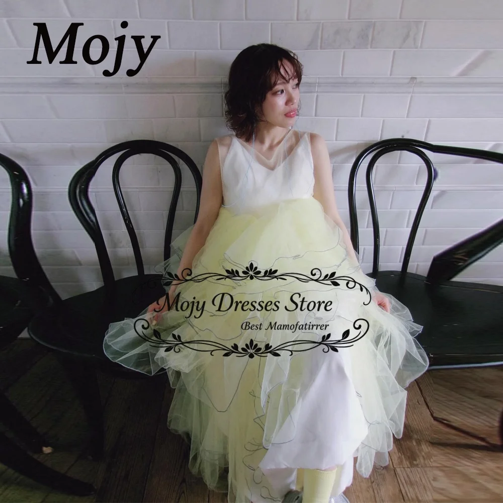 Mojy 2026 Tiered Yellow Korea Evening Dresses Princess A-Line Silk Tulle Customized Photo Shoot Prom Gowns 웨딩드레스
Mojy 2026 Tiered Yellow Korea Evening Dresses Princess A-Line Silk Tulle Customized Photo Shoot Prom Gowns 웨딩드레스