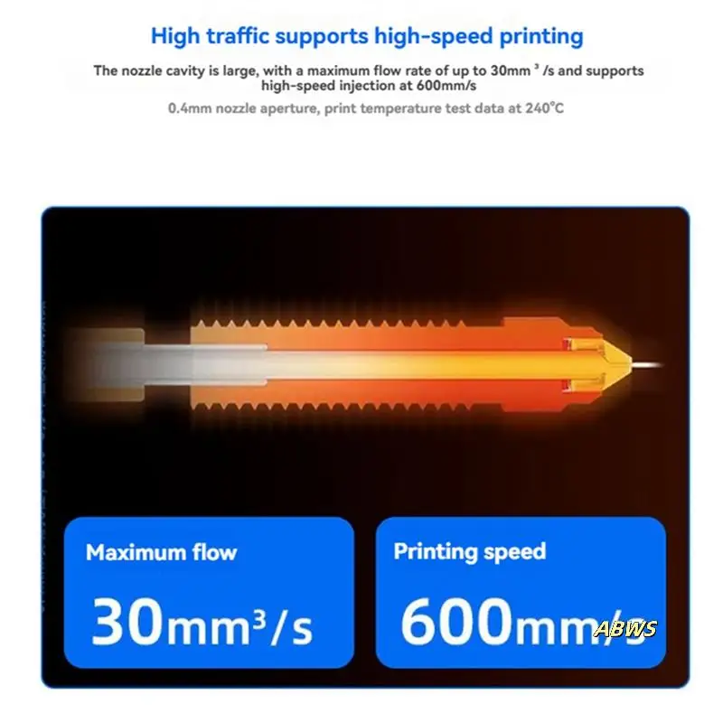 For Creality K2 Plus 3D Printer High Flow Nozzle For Creality K2 Plus 3D Printer Accessories
For Creality K2 Plus 3D Printer High Flow Nozzle For Creality K2 Plus 3D Printer Accessories