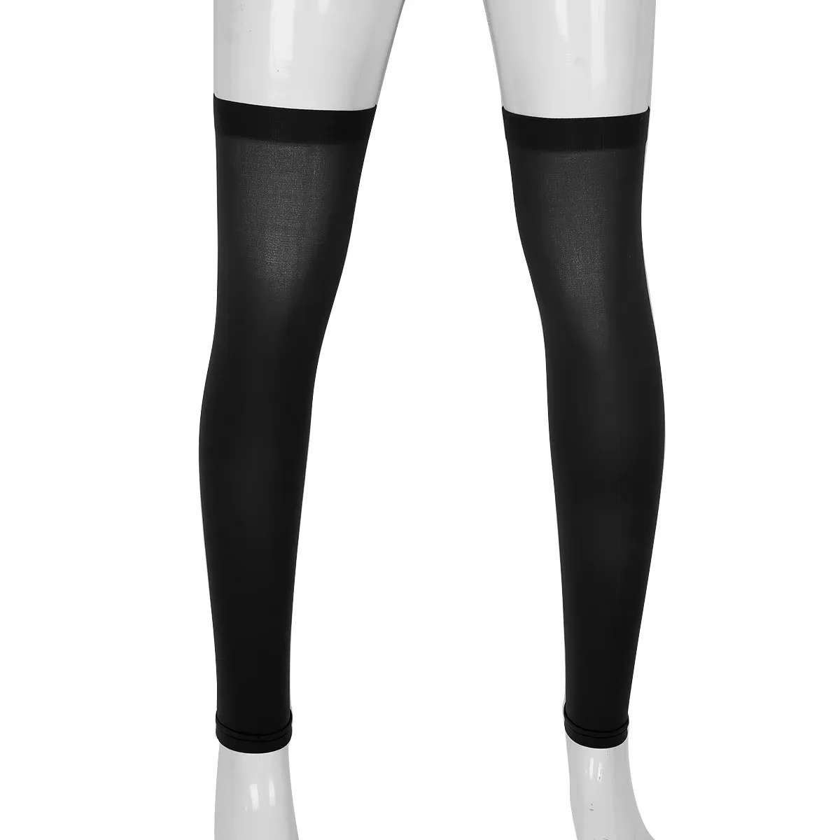 YiZYiF Mens Sexy Stocking Thigh High Full Leg Sleeve Footless Knee Brace Thigh and Calf Support Socks Stretchy Stockings For Men
YiZYiF Mens Sexy Stocking Thigh High Full Leg Sleeve Footless Knee Brace Thigh and Calf Support Socks Stretchy Stockings For Men