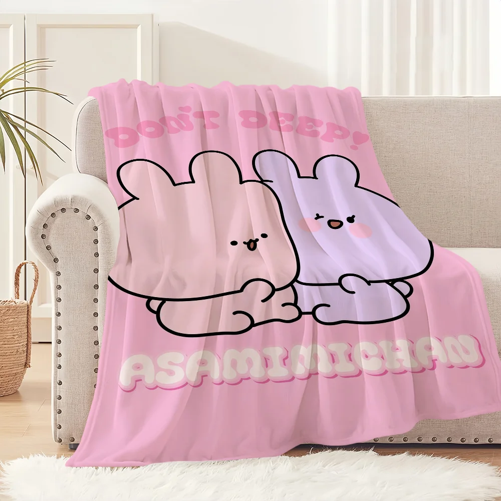 Cute Cartoon A-Asamimichan Blanket Plush Nap Sofa rug for Living Room Warm Office Bedroom Birthday Home Travel Kid Gifts
Cute Cartoon A-Asamimichan Blanket Plush Nap Sofa rug for Living Room Warm Office Bedroom Birthday Home Travel Kid Gifts