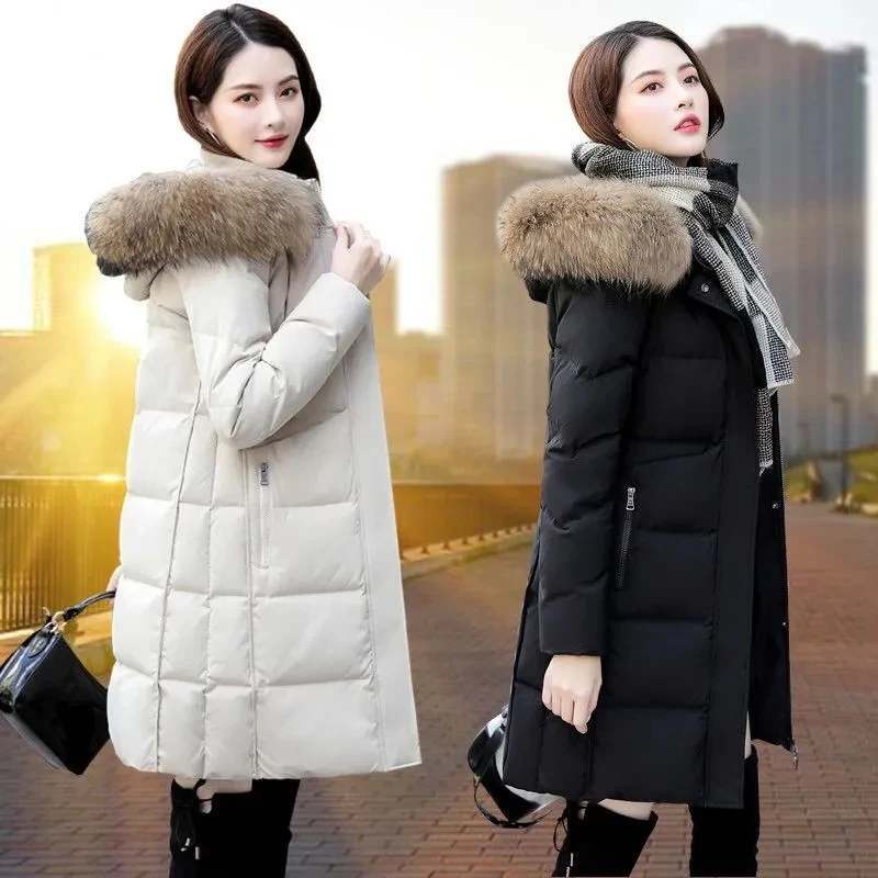 Women Winter Cotton Jacket Korean Loose Hooded Cotton Coat 2025 New Warm Thicken Cotton Clothing Female Winter Coat Women Outwea
Women Winter Cotton Jacket Korean Loose Hooded Cotton Coat 2025 New Warm Thicken Cotton Clothing Female Winter Coat Women Outwea