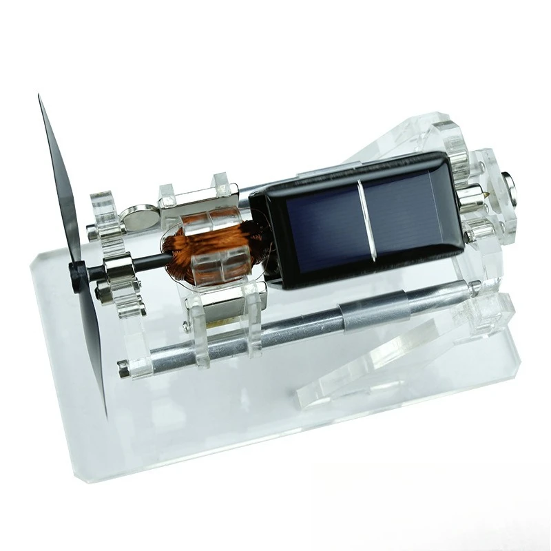 Double-layer fan blade maglev solar motor dual-axis design DIY
Double-layer fan blade maglev solar motor dual-axis design DIY