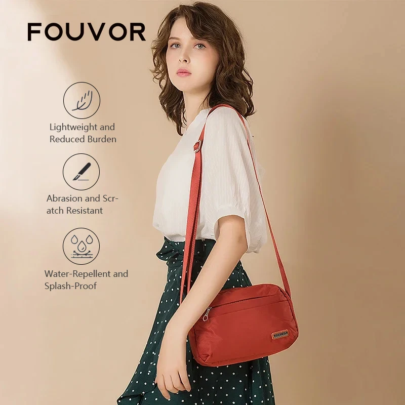 Fouvor New Fashion Women's Nylon Oxford Shoulder Bag Waterproof Lightweight High Quality Casual Crossbody Bag Teenagers 2800-28
Fouvor New Fashion Women's Nylon Oxford Shoulder Bag Waterproof Lightweight High Quality Casual Crossbody Bag Teenagers 2800-28