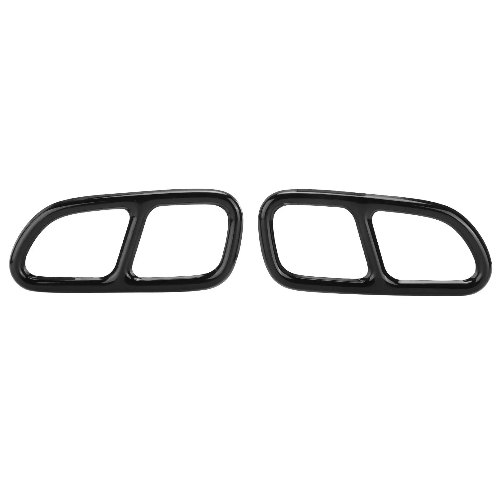 2pcs Exhaust Tip Trim Frame Quad Outlet Replacement for Mercedes benz CLA SLK R172 SL R231
2pcs Exhaust Tip Trim Frame Quad Outlet Replacement for Mercedes benz CLA SLK R172 SL R231