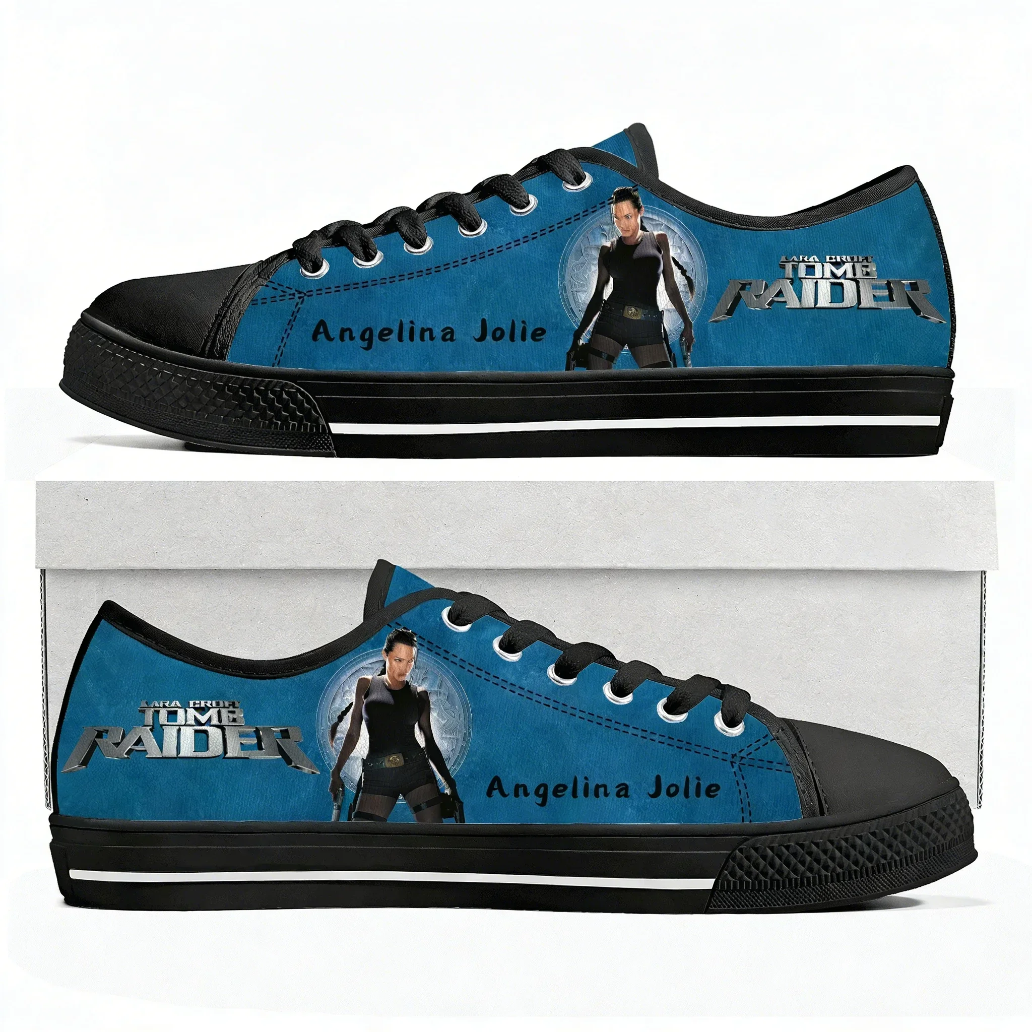 Lara Croft Tomb Raider Low Top Sneakers Mens Womens Teenager Angelina Jolie Canvas Sneaker couple Casual Shoes Customize Shoe
Lara Croft Tomb Raider Low Top Sneakers Mens Womens Teenager Angelina Jolie Canvas Sneaker couple Casual Shoes Customize Shoe