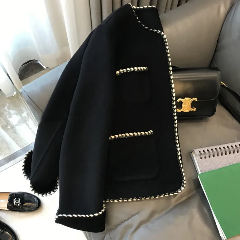 Harajuku Women Long Sleeve Streetwear Casual Jackets Pocket Open Stitch Lady Jacket Short Coat Autumn Winter Jackets for Women
Harajuku Women Long Sleeve Streetwear Casual Jackets Pocket Open Stitch Lady Jacket Short Coat Autumn Winter Jackets for Women