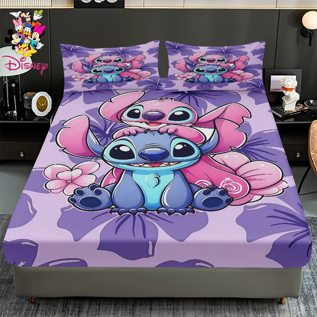 2/3pcs Disney Stitch&Angel Fitted Sheet Set,Dreamy Purple Flower,Comfortable Soft Bedroom Dormitory,Holiday Gift,All Season Use
2/3pcs Disney Stitch&Angel Fitted Sheet Set,Dreamy Purple Flower,Comfortable Soft Bedroom Dormitory,Holiday Gift,All Season Use