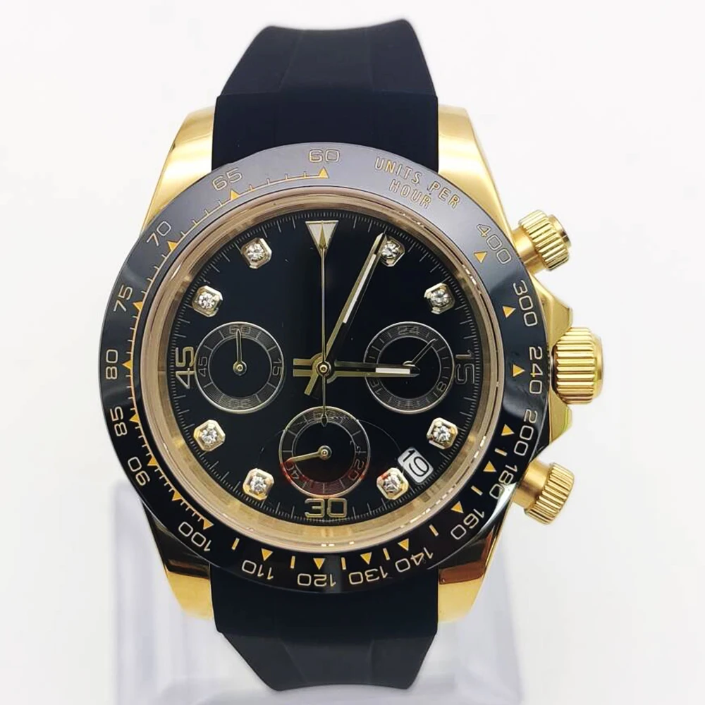 New Men's Business Sport Quartz Watch,VK64 Chronograph Quartz Watch,Waterproof Luminous with Calendar Dial
New Men's Business Sport Quartz Watch,VK64 Chronograph Quartz Watch,Waterproof Luminous with Calendar Dial