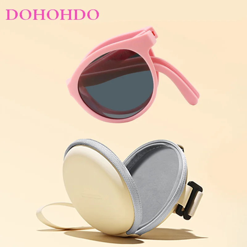 Folding Kids Sunglasses For Boys Girls TR90 Brand Sports Round Children Shades Glasses UV400 Outdoor Baby Sun Protection Eyewear
Folding Kids Sunglasses For Boys Girls TR90 Brand Sports Round Children Shades Glasses UV400 Outdoor Baby Sun Protection Eyewear