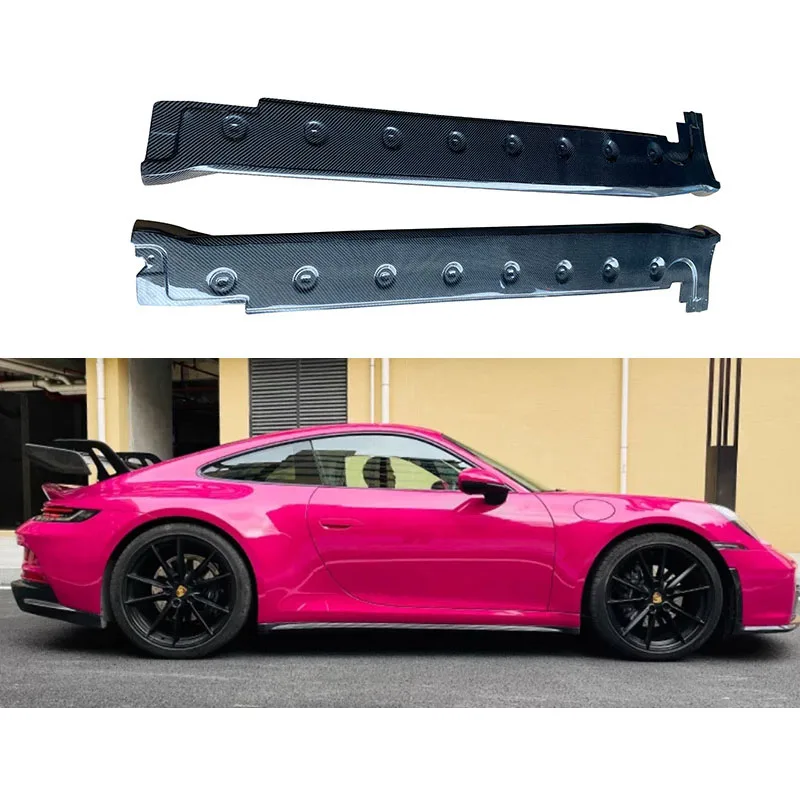 For 2022 Porsche 911 992 Carbon Fibre Side Skirt Side Wrap Skirt Modified Auto Parts Body Kit
For 2022 Porsche 911 992 Carbon Fibre Side Skirt Side Wrap Skirt Modified Auto Parts Body Kit