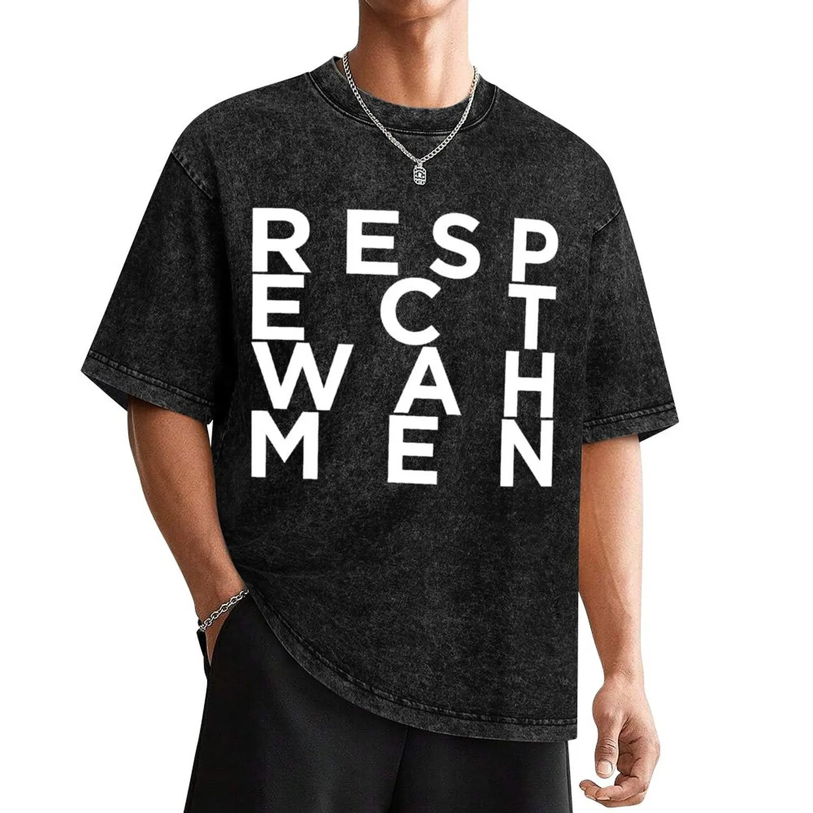 Respect Wahmen Respekt Whamen T-Shirt oversized oversized t shirt rapper graphic tees Aesthetic clothing men t shirts
Respect Wahmen Respekt Whamen T-Shirt oversized oversized t shirt rapper graphic tees Aesthetic clothing men t shirts