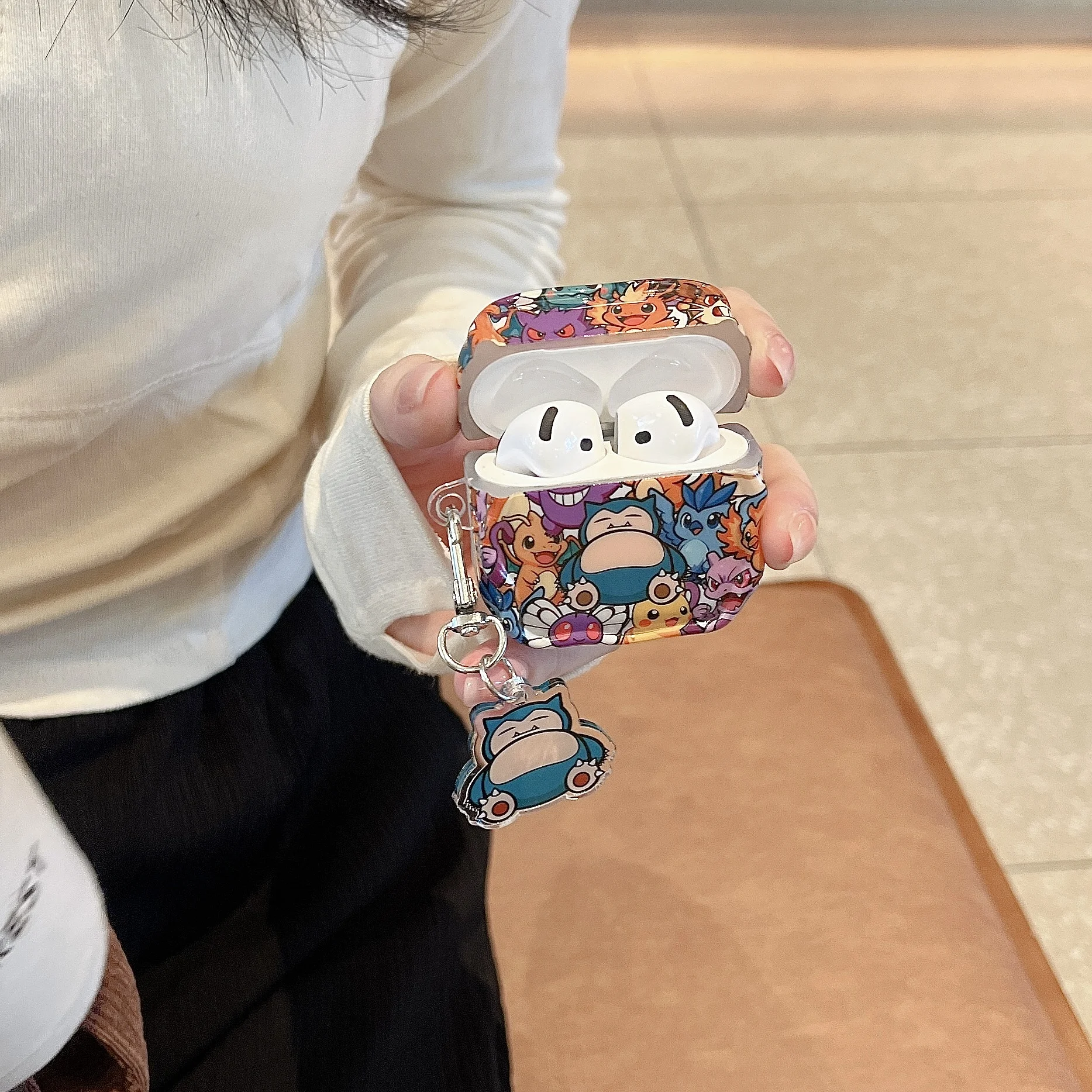 Cute And Colorful With Pokémon Snorlax Earphone Case For Airpods Pro 3,Pro 2,Pro ,4,1,2,3 TPU Hard Anti-drop Protect Cover
Cute And Colorful With Pokémon Snorlax Earphone Case For Airpods Pro 3,Pro 2,Pro ,4,1,2,3 TPU Hard Anti-drop Protect Cover