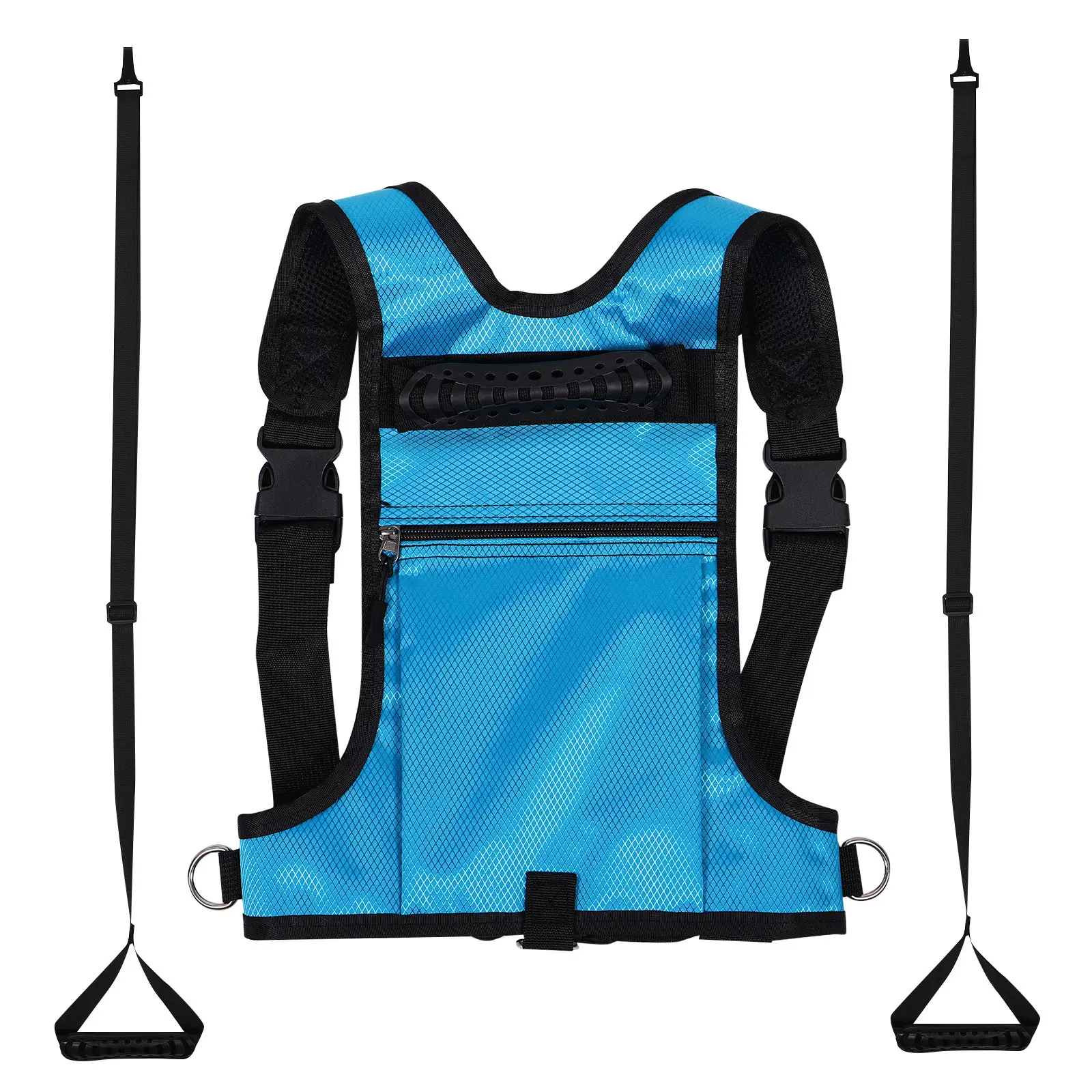 Ski Harness Adjustable Blue Mesh Ski Training Leash with Zipper Pocket for Beginner Skiing Snowboarding Skating Family
Ski Harness Adjustable Blue Mesh Ski Training Leash with Zipper Pocket for Beginner Skiing Snowboarding Skating Family
