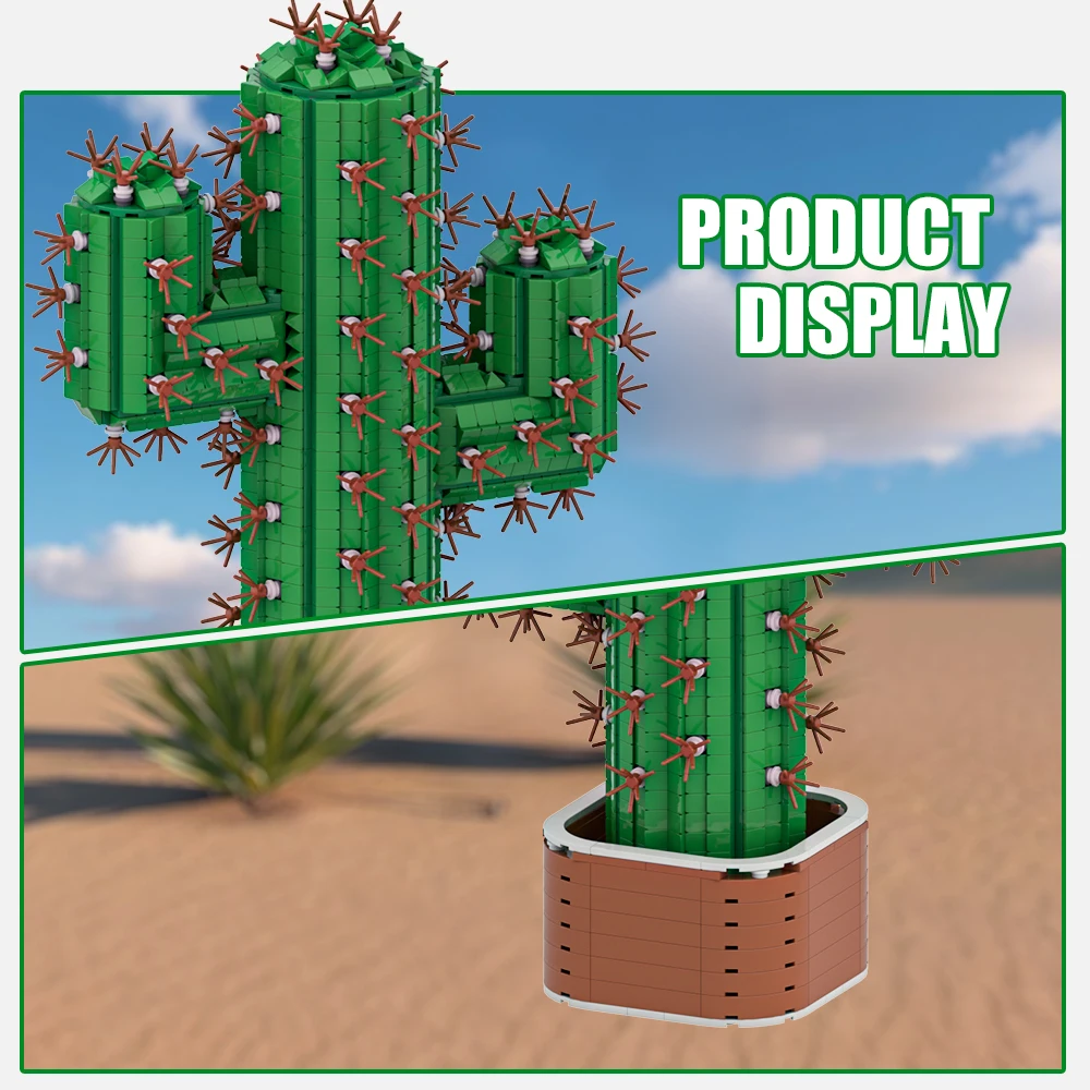 MOC The Giant Cactus Building Blocks Model Green Plants Desert The Giant Cactus Bricks DIY Assembly Toy Kids Birthday Gifts
MOC The Giant Cactus Building Blocks Model Green Plants Desert The Giant Cactus Bricks DIY Assembly Toy Kids Birthday Gifts