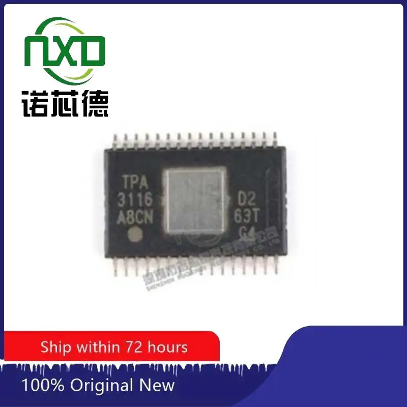 10PCS/LOT TPA3116D2DADR HTSSOP32 new and original integrated circuit IC chip component electron ics professional BOM matching
10PCS/LOT TPA3116D2DADR HTSSOP32 new and original integrated circuit IC chip component electron ics professional BOM matching