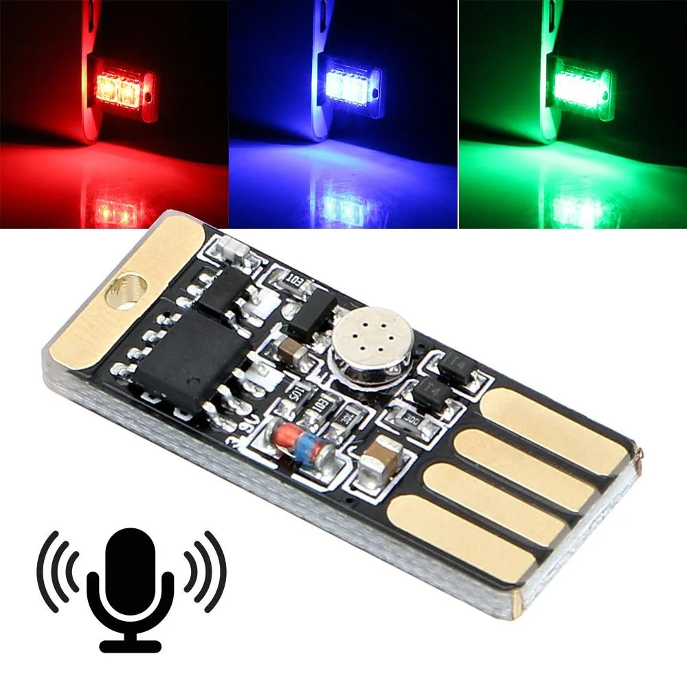 Touch and Sound Control Car LED Atmosphere Light Auto Decorative Lamp Car Styling RGB Music Rhythm Light With USB
Touch and Sound Control Car LED Atmosphere Light Auto Decorative Lamp Car Styling RGB Music Rhythm Light With USB