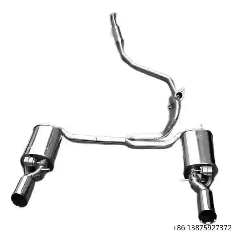 Exhaust Pipe Tuning Auto Parts for Coupe GK V6 2002 2.7L With Stainless Steel 304 Louder Exhaust Sound
Exhaust Pipe Tuning Auto Parts for Coupe GK V6 2002 2.7L With Stainless Steel 304 Louder Exhaust Sound