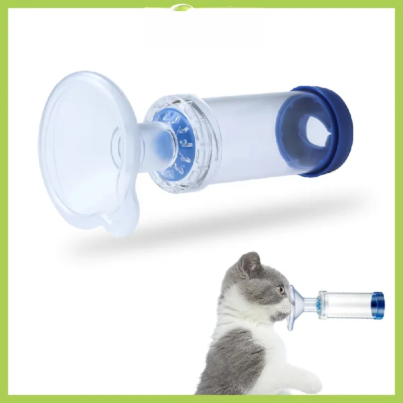 Pet Aerosol Chamber Cat Portable Inhaler Spacer With Medical PVC Mask Nebulizer Chamber For Animals Veterinary Equipment For Dog
Pet Aerosol Chamber Cat Portable Inhaler Spacer With Medical PVC Mask Nebulizer Chamber For Animals Veterinary Equipment For Dog