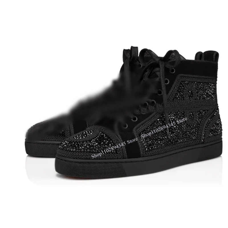 Balck Glitter Lace Up Men Shoes Men's Dress Shoes Shallow Boots High Quality Party Shoes Fashion Big Size 47 Zapatillas Mujer
Balck Glitter Lace Up Men Shoes Men's Dress Shoes Shallow Boots High Quality Party Shoes Fashion Big Size 47 Zapatillas Mujer