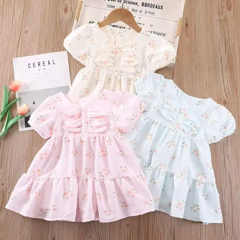 2025 Summer Girls' Clothing and Baby Girls' Clothing Korean Edition Cute Pure Cotton Thin Style 1-5 Year Old Dress Wholesale
2025 Summer Girls' Clothing and Baby Girls' Clothing Korean Edition Cute Pure Cotton Thin Style 1-5 Year Old Dress Wholesale