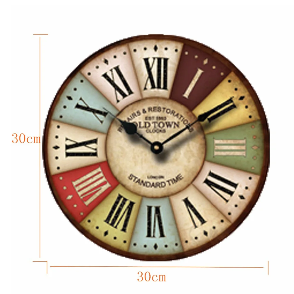 34Cm Wooden Wall Retro Round Vintage Home Decor Silent Non-Ticking Clock For Living Room Office Lounge Waterproof Wood
34Cm Wooden Wall Retro Round Vintage Home Decor Silent Non-Ticking Clock For Living Room Office Lounge Waterproof Wood