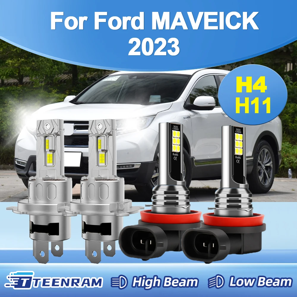 For Ford MAVEICK 2023 H4 High/Low beam H11 LED Fog Light bulbs DC12V-24V 12000LM 3570 CSP Wireless with Fan Mini Lamp
For Ford MAVEICK 2023 H4 High/Low beam H11 LED Fog Light bulbs DC12V-24V 12000LM 3570 CSP Wireless with Fan Mini Lamp