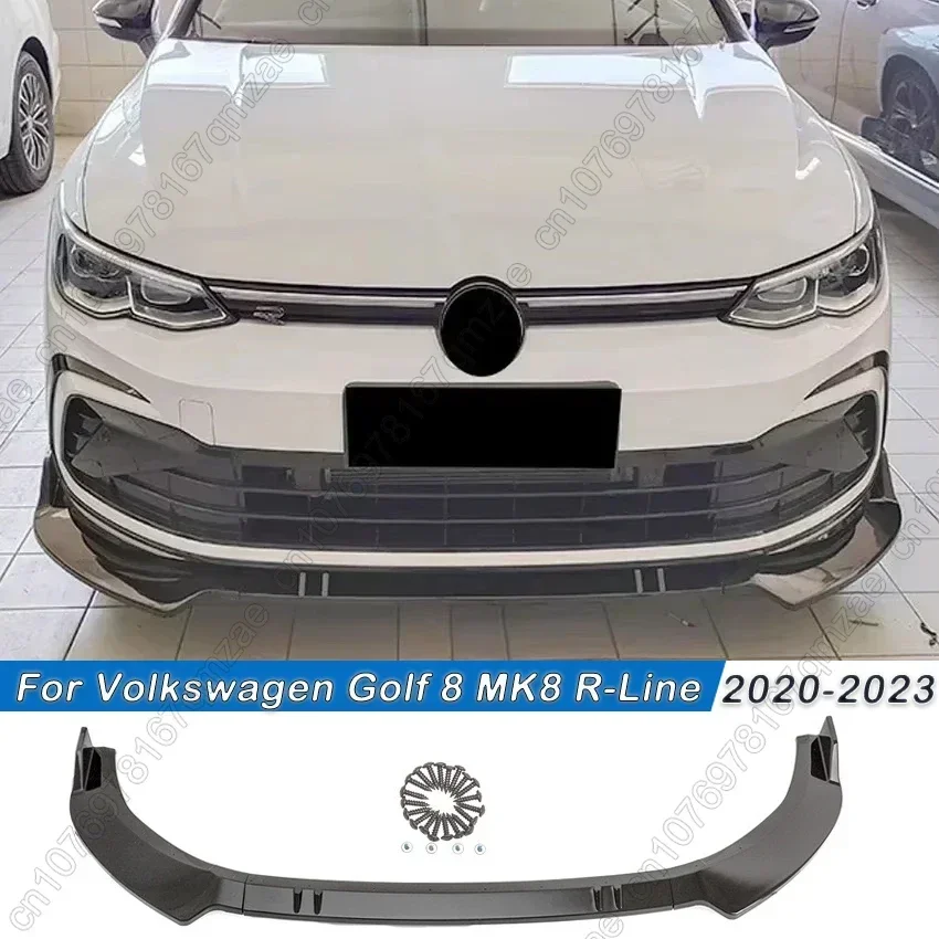 Для VW Golf 8 MK8 R-Line 2020 2021 2022 2023, передний бампер автомобиля, накладка на подбородок, комплект для тюнинга, аксессуары, сплиттер, черный блеск
Для VW Golf 8 MK8 R-Line 2020 2021 2022 2023, передний бампер автомобиля, накладка на подбородок, комплект для тюнинга, аксессуары, сплиттер, черный блеск