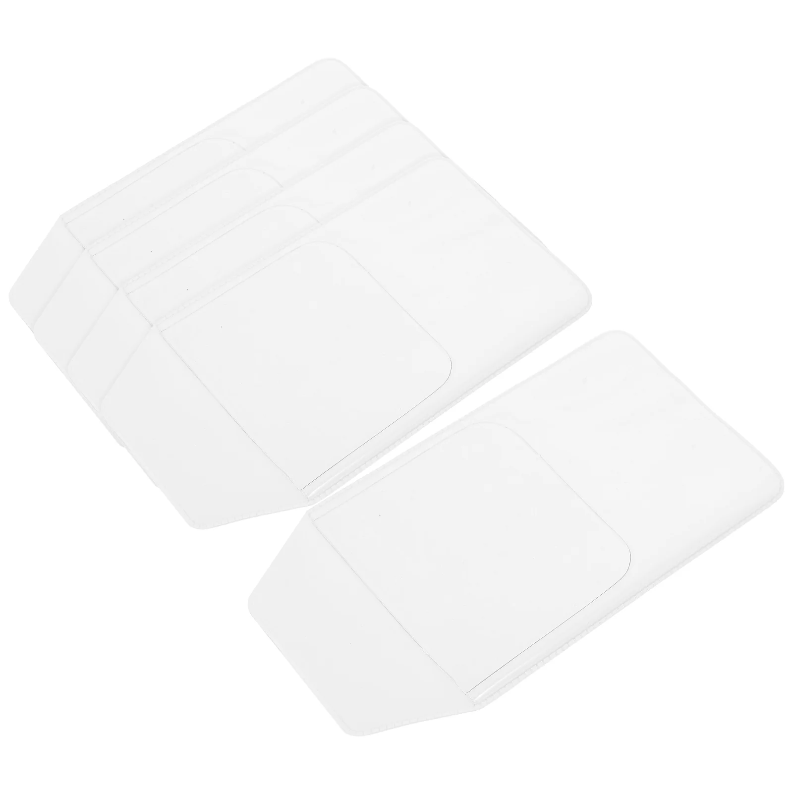 5pcs PVC Pen Case Set Soft Material Pocket Protectors for Shirts Coats Pens Badges Cards Organizer Sleeves 
5pcs PVC Pen Case Set Soft Material Pocket Protectors for Shirts Coats Pens Badges Cards Organizer Sleeves