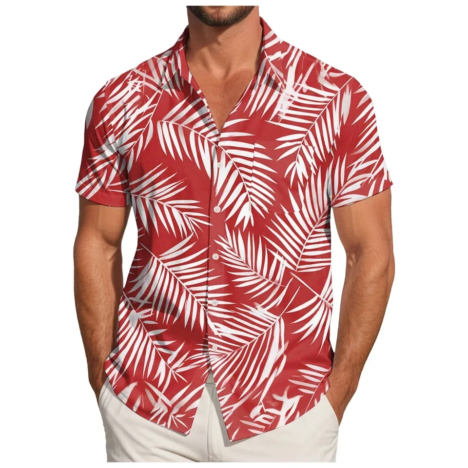 2026 Hawaiian Shirt Men Fashion Printed Casual Beach Shirts Summer Short Sleeve Button Up Mens Blouse Festive Holiday Tops
2026 Hawaiian Shirt Men Fashion Printed Casual Beach Shirts Summer Short Sleeve Button Up Mens Blouse Festive Holiday Tops