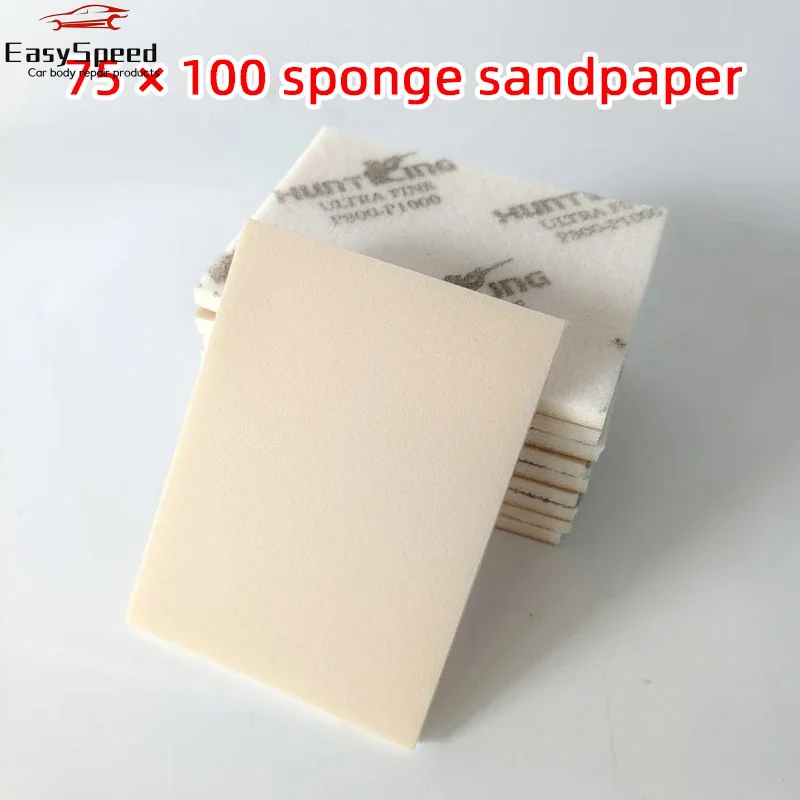 30 Pieces 75×100mm Square Sponge Sandpaper Flocking Self-adhesive Small Square Dry Grinder Car Polishing Sandpaper
30 Pieces 75×100mm Square Sponge Sandpaper Flocking Self-adhesive Small Square Dry Grinder Car Polishing Sandpaper