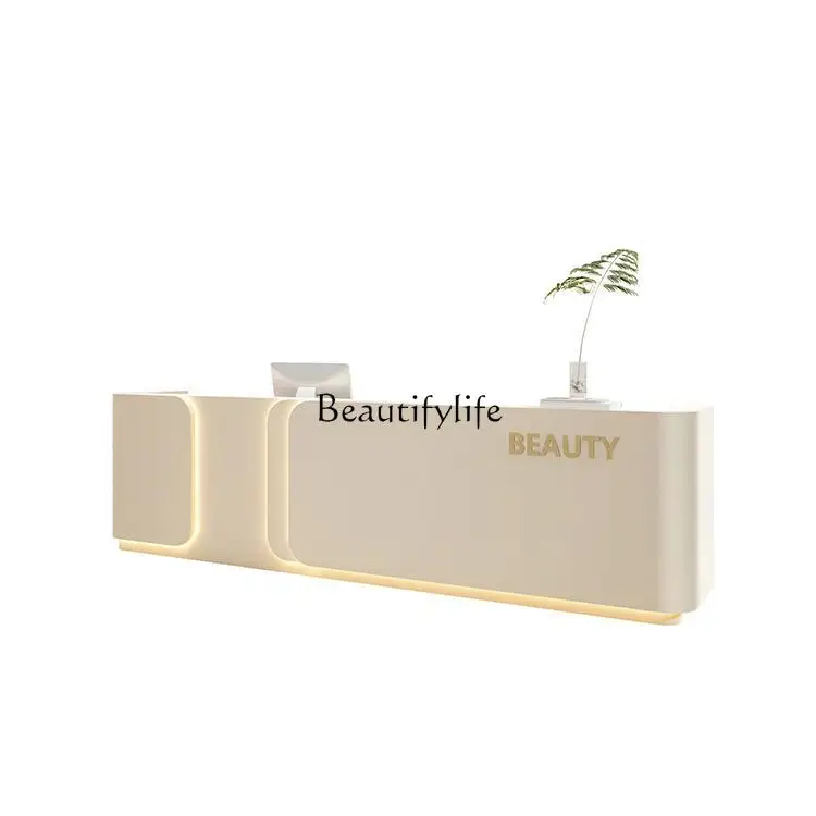 Modern simple beauty salon bar counter clothing store checkout page cabinet
Modern simple beauty salon bar counter clothing store checkout page cabinet