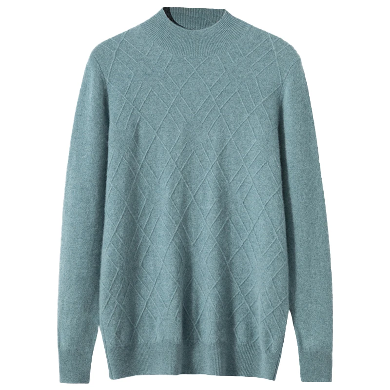 High-end Classic Men Knitted Pullover 100% Cashmere Sweater 2023 Autumn Winter Long Sleeve Solid Warm Pullovers Men's Sweaters
High-end Classic Men Knitted Pullover 100% Cashmere Sweater 2023 Autumn Winter Long Sleeve Solid Warm Pullovers Men's Sweaters