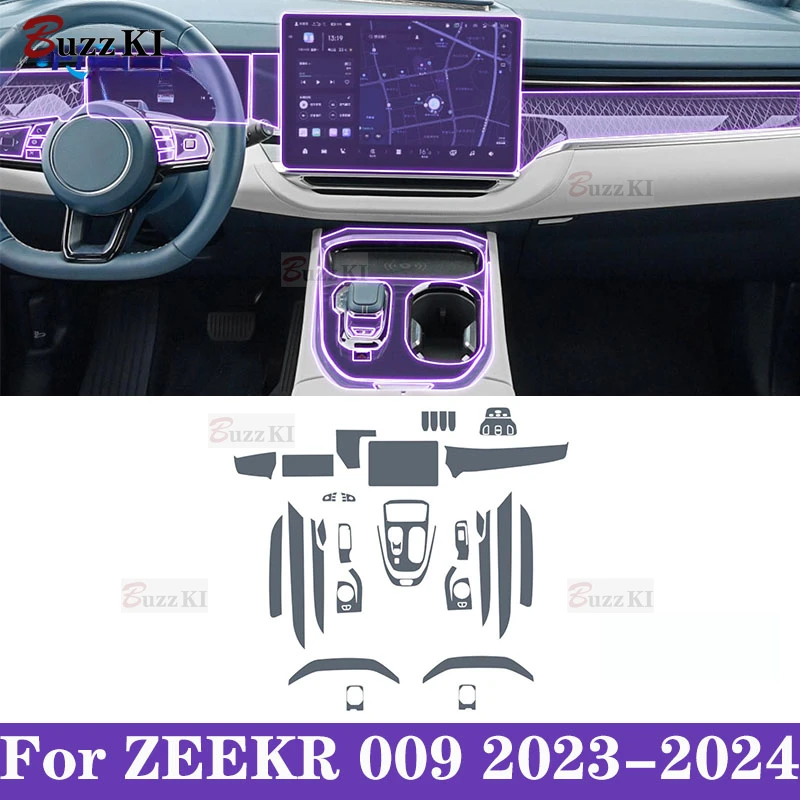 For ZEEKR 009 2023-2024Car interior Center console transparent TPU Paint protective film Anti scratch sticker LCD screen film
For ZEEKR 009 2023-2024Car interior Center console transparent TPU Paint protective film Anti scratch sticker LCD screen film