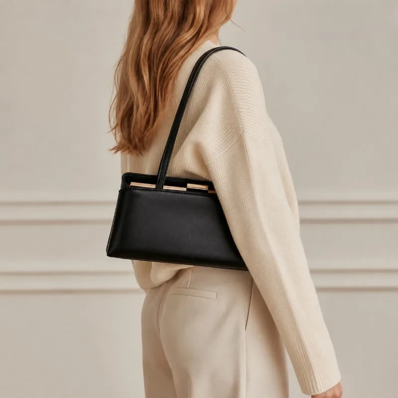 Women Shoulder Bag Vintage Clasp Closure Underarm Bag Retro Clutch Bag Ladies Handbag For Daily Use
Women Shoulder Bag Vintage Clasp Closure Underarm Bag Retro Clutch Bag Ladies Handbag For Daily Use