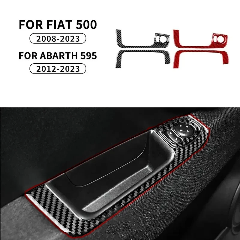 Car carbon fiber interior door armrest lift window for Fiat 500 2008-2015 Abarth 595 695 2017-2023 key panel decorative stickers
Car carbon fiber interior door armrest lift window for Fiat 500 2008-2015 Abarth 595 695 2017-2023 key panel decorative stickers