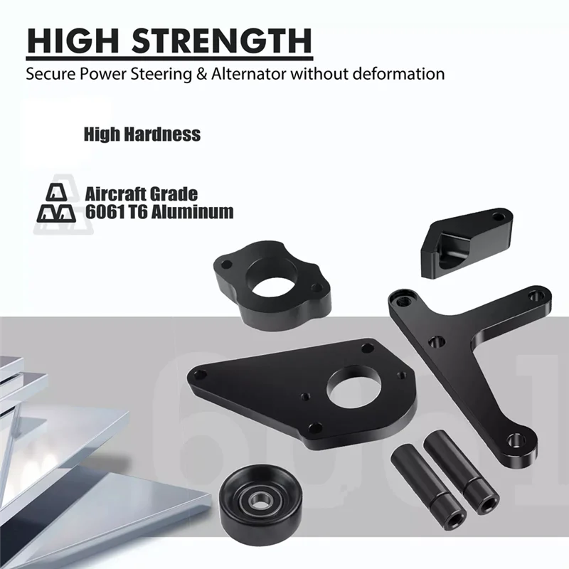 AUTO Alternator And Power Steering Pump Bracket Kit For LSX For Chevy For GMC Car Accessories
AUTO Alternator And Power Steering Pump Bracket Kit For LSX For Chevy For GMC Car Accessories