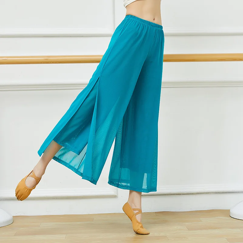 customized chinese ancient style yarn material wide leg loose exercise pants classical dance jazz exercise clothes for women
customized chinese ancient style yarn material wide leg loose exercise pants classical dance jazz exercise clothes for women