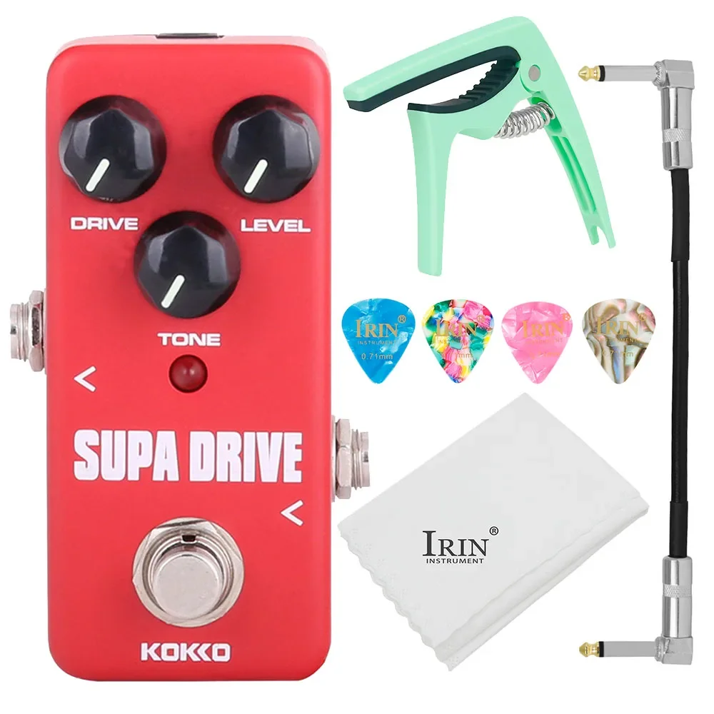 KOKKO SUPA DRIVE Electric Guitar Effect Pedal Portable Overdrive Effect Pedal Musical Instruments Guitars Parts & Accessories
KOKKO SUPA DRIVE Electric Guitar Effect Pedal Portable Overdrive Effect Pedal Musical Instruments Guitars Parts & Accessories