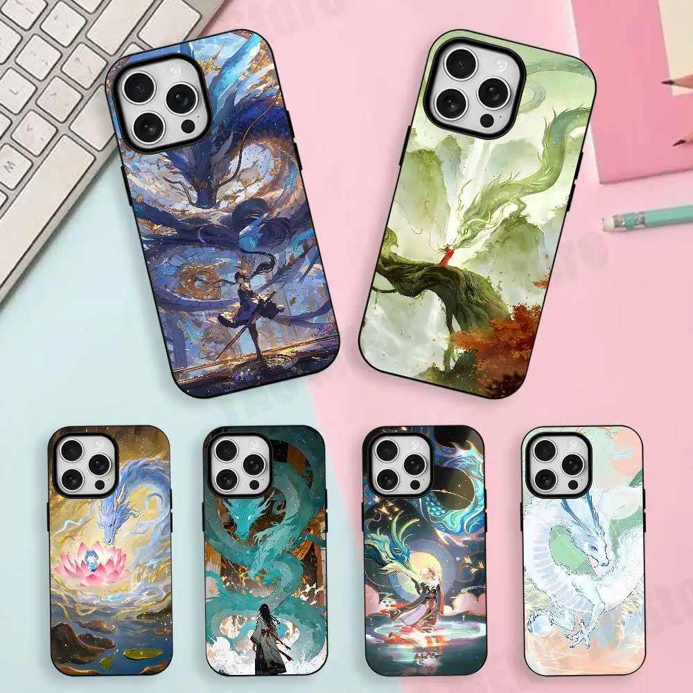 Mythology Dragon Silicone Soft Case For iPhone 17,16,15,14,13,12,11 Pro Max For Magnetic Shell Frosted Cover
Mythology Dragon Silicone Soft Case For iPhone 17,16,15,14,13,12,11 Pro Max For Magnetic Shell Frosted Cover