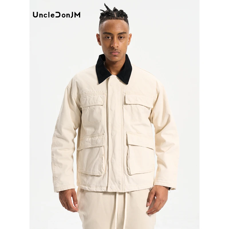 Large Pocket Cargo Jacket 2023 Outerwear & Coats Streetwear Shacket Apricot Black
Large Pocket Cargo Jacket 2023 Outerwear & Coats Streetwear Shacket Apricot Black