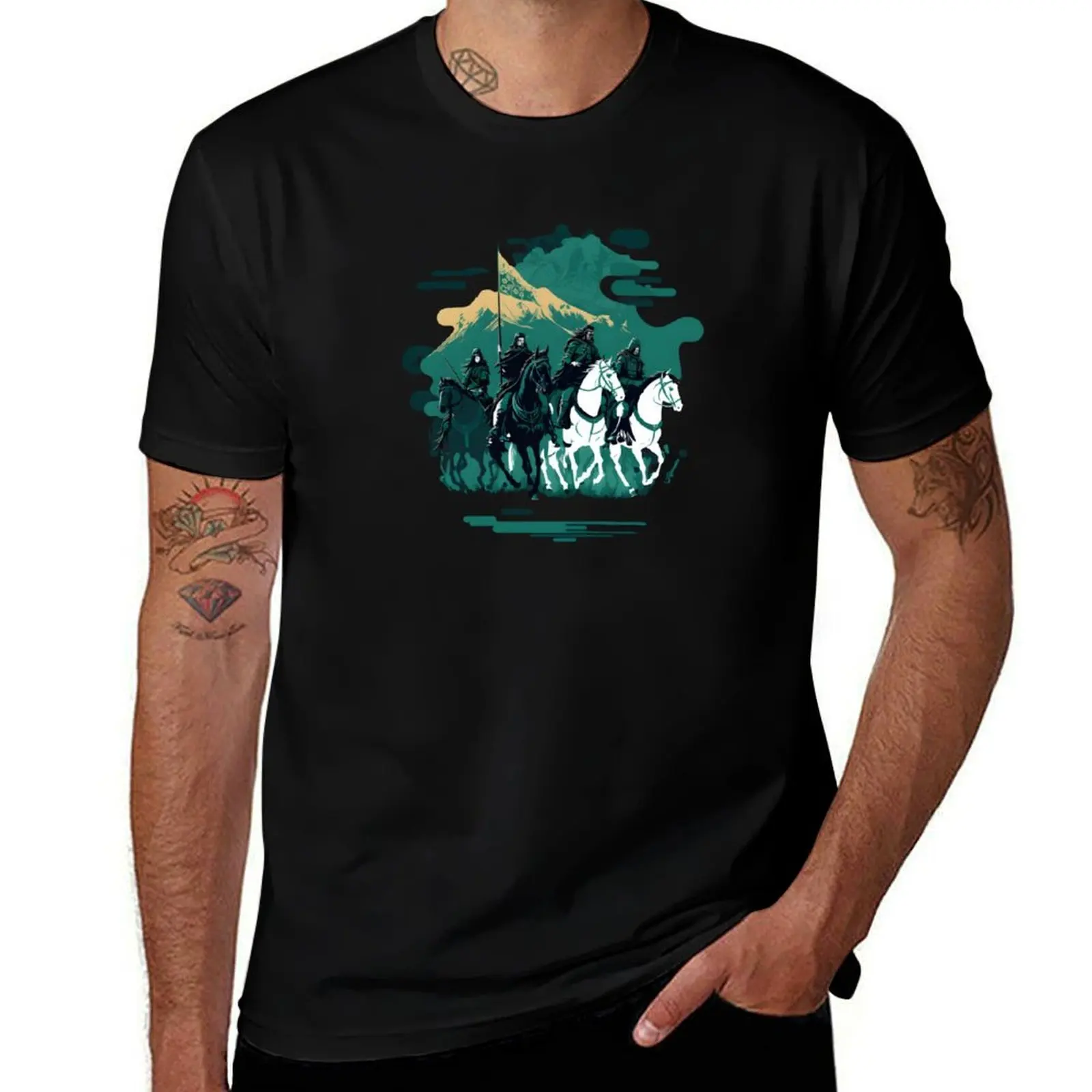 The Rohan Cavalry - Riders - Fantasy T-Shirt anime t shirts for man man t shirt luxury T-Shirt
The Rohan Cavalry - Riders - Fantasy T-Shirt anime t shirts for man man t shirt luxury T-Shirt