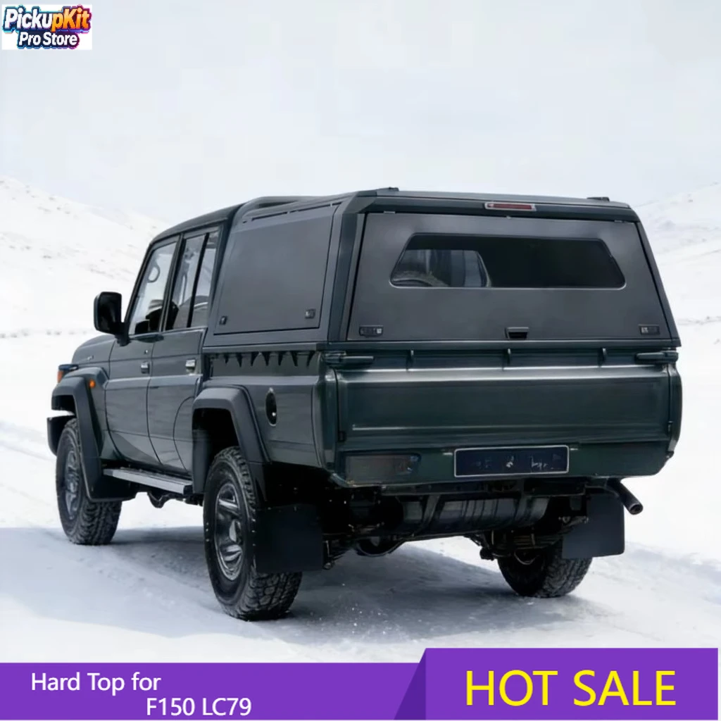 Aluminum Truck Bed Topper Camper Shell Hard Canopy With Rack for F150 LC79
Aluminum Truck Bed Topper Camper Shell Hard Canopy With Rack for F150 LC79