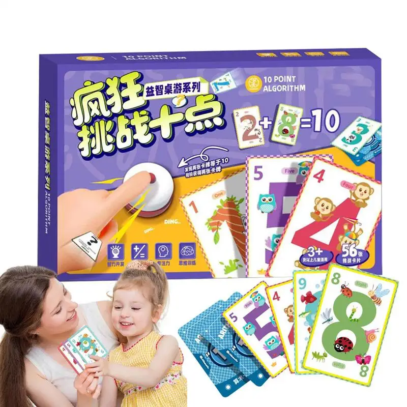 Семейная карточная игра для детей, обучение математике, флэш-карточные игры, образовательные мероприятия, игрушки для путешествий, забавные аксессуары для классной комнаты
Семейная карточная игра для детей, обучение математике, флэш-карточные игры, образовательные мероприятия, игрушки для путешествий, забавные аксессуары для классной комнаты