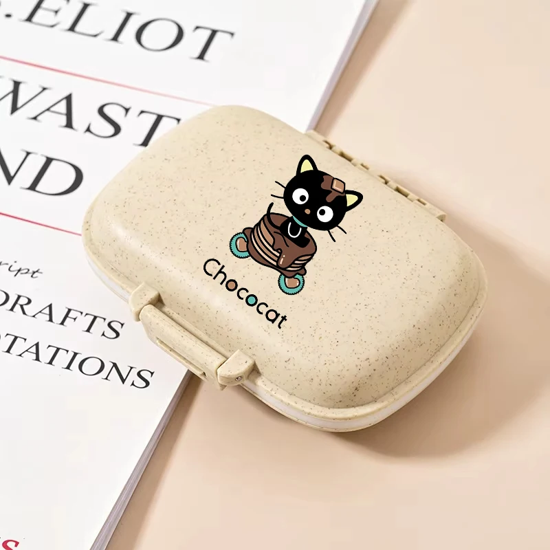 Sanrio Chococat Mini Portable Pills Organizer Case 8 Grids PillBox Tablet Storage Container Weekly Medicine Pill's Box Pill Case
Sanrio Chococat Mini Portable Pills Organizer Case 8 Grids PillBox Tablet Storage Container Weekly Medicine Pill's Box Pill Case