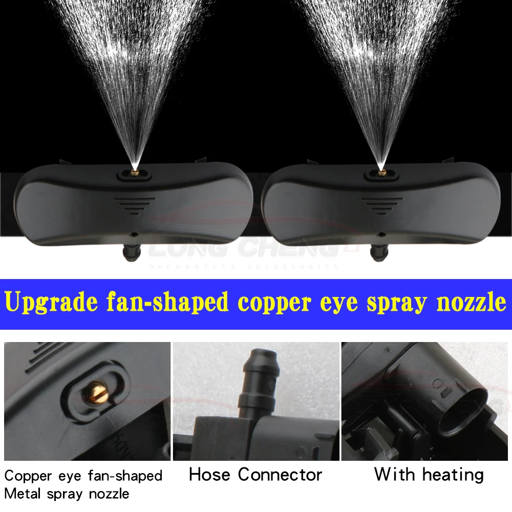 2 Pcs Car Nozzles For Porsche Cayenne 958 Panamera 970 Macan 95B Heated Water Spray Jet Windshield Washer Nozzle Upgraded Parts
2 Pcs Car Nozzles For Porsche Cayenne 958 Panamera 970 Macan 95B Heated Water Spray Jet Windshield Washer Nozzle Upgraded Parts
